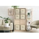 thumbnail image 2 of Sorbus Cubos de Almacenamiento de Tela Plegables de 11 Pulgadas: 6 Contenedores Plegables con Asas para Ropa, Juguetes y Libros (Beige), 2 of 9