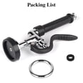 thumbnail image 2 of KWODE Pre-Rinse Spray Valve Commercial Kitchen Sink Faucet Sprayer Head with Hand Grip Assembly 1.42GPM High Pressure Dish Sprayer Nozzle Kit for Rest, 2 of 7