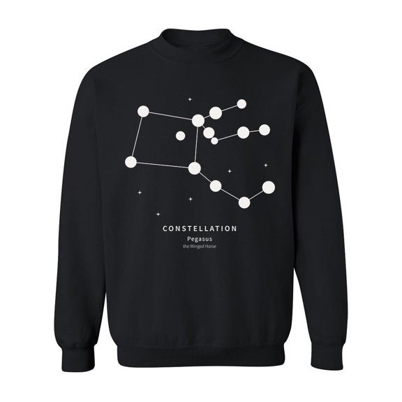 The Constellation Of Pegasus Sweatshirt Men -Image by Shutterstock, Male Small