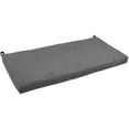 thumbnail image 2 of Blazing Needles Microsuede Bench Cushion, 45 x 19, Aqua Blue, 2 of 7