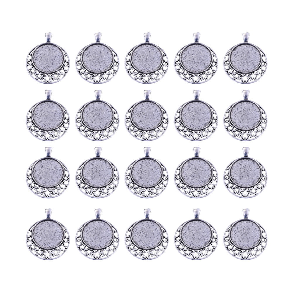 Pendant Bezel Tray Blanks Trays Charm Jewelry Setting Craft Charms Diy ...