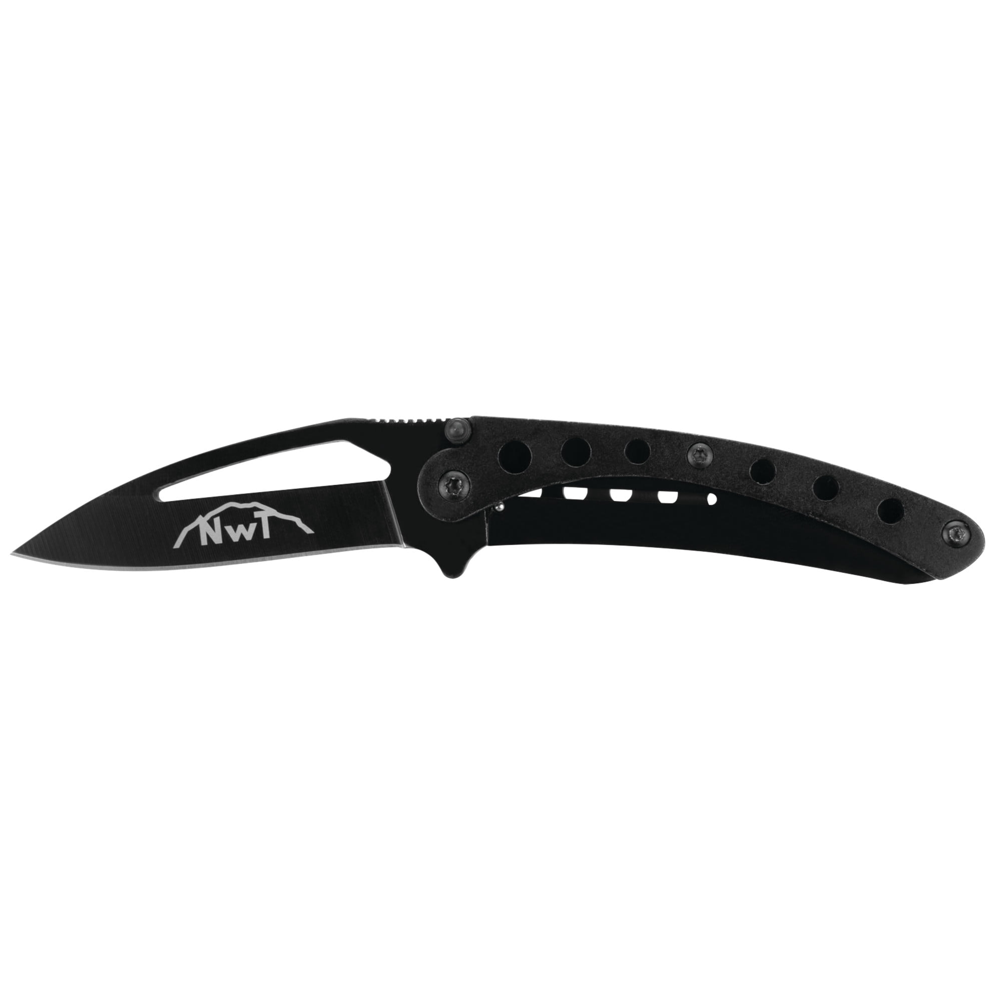 Performance Tool W9374 Aneko 5.5-Inch Stainless Steel Pocket Knife Black