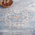 thumbnail image 5 of SAFAVIEH Arizona Fowler Abstract Machine Washable Runner Rug, Blue/Grey, 2'6" x 8', 5 of 6