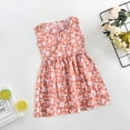 thumbnail image 6 of LUOGENLI Girls Dresses Size 14-16 Party Wear Summer Thin Round Neck Sleeveless Cute Fashion Print Girls Princess Dress Girls Dresses Size 7-8 Graduation Dresses for Girls 12-14 100, 6 of 9