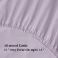 thumbnail image 3 of Superior 4-Piece Modern Lavender 300 Thread Count Egyptian Cotton, King, 3 of 8