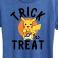 thumbnail image 3 of Pokémon  - Trick Or Treat - Women's Short Sleeve Graphic T-Shirt, 3 of 5