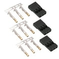 thumbnail image 3 of RC Connector Plug, ABS And Brass Wear  3 Pin Terminal Connector Cold Pressing Stable  For Electronic Instrument, 3 of 8