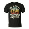 thumbnail image 2 of SR Fishing Full Time Dad Part Time Hooker Fathers Day T-shirt, 2 of 5
