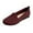 #110-Red, variant on Censtreet Women's Loafer Flats Comfortable Office Work Shoes, Cute Penny Loafer Slip On Walking Driving Shoes