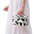 thumbnail image 4 of Bolsa de maquillaje de viaje, bolsa de cosméticos grande de doble capa, bolsa de artículos de tocador portátil para mujeres y niñas, organizador de bolsa de cosméticos de viaje con cremallera, 4 of 5