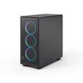 thumbnail image 3 of Fractal Design FDCEPO1A04 RGB PC Case Black with Tinted Tempered Glass ATX, 3 of 9