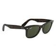 thumbnail image 4 of Ray Ban RB2140 WAYFARER 902 50M Tortoise/Crystal Green Sunglasses For Men For Women, 4 of 5