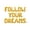 Gold, variant on Letter Balloons - FOLLOW YOUR DREAMS 16" Inch Alphabet Letters Foil Mylar Balloon Graduation Day Party Banner (Silver)