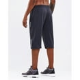 thumbnail image 2 of Men's Workout Running Shorts, Athletic Gym Shorts Training Quick Dry Basketball Shorts with Zip Pockets, 2 of 4