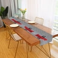 thumbnail image 2 of Yayeee Table Runner 70 inches Long Home Kitchen Dinning Party Decoration, Red Boat, 2 of 7