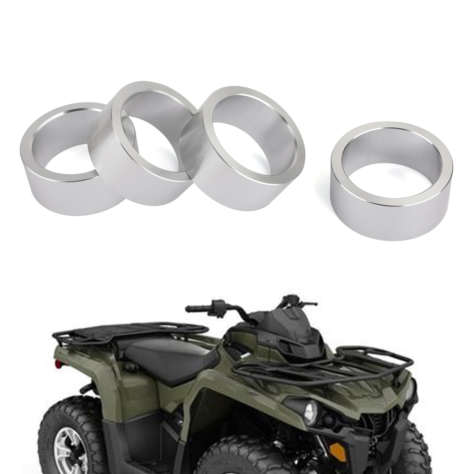 Bruce /& Shark Motorcycle Rise Suspension Lift Spacer Kit for Bom-bardier for CAN-AM Outlander 650 800 ATV Black