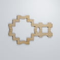 thumbnail image 5 of Ekena Millwork 17 1/8"W x 11 3/8"H x 3/8"T Small Cordova Decorative Fretwork Wood Wall Panels, Hickory, 5 of 6