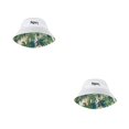 thumbnail image 2 of Sombrero de pescador Sonducket Blanco - Hojas Talla única 2piezas, 2 of 6