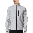 thumbnail image 2 of Chaqueta reflectante para la lluvia de ciclismo para hombre, a prueba de viento, METRO, 2 of 8