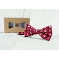 thumbnail image 3 of Spring Notion Men's Printed Microfiber Christmas Theme Pretied Bow Tie, 3 of 4