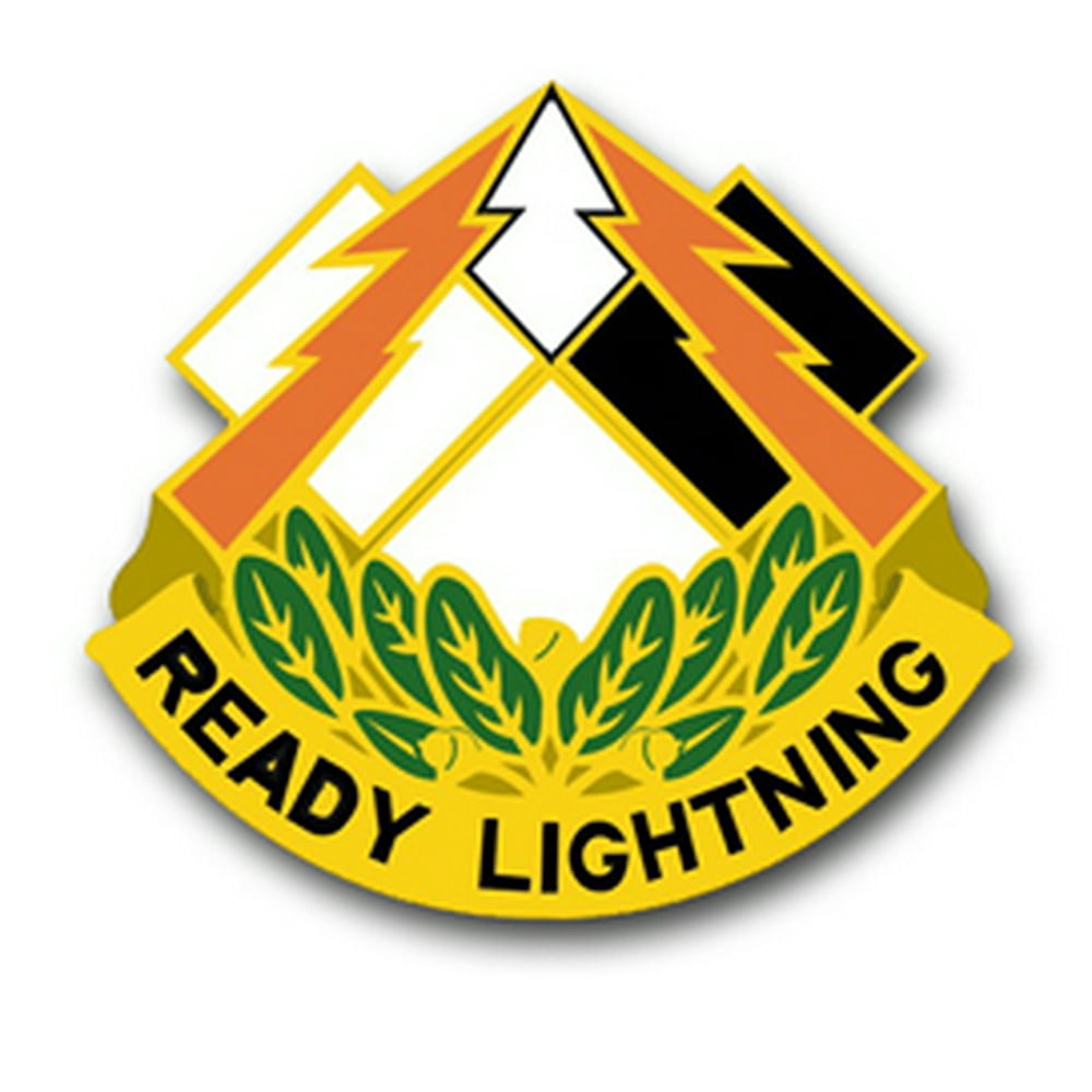 3.8 Inch Army 335th Signal Command Unit Crest Vinyl Transfer Decal