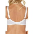 thumbnail image 3 of Amoena Women's Nancy Wire-Free Pocketed Mastectomy Bra, White, 50D, 3 of 5