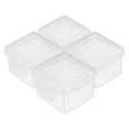 thumbnail image 6 of KALLORY 4Pcs Cheese Storage Containers for Cream Cheese with Transparent Reusable Plastic and Lid, 6 of 8
