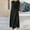 Black, variant on Gold Velvet Round Neck Long Dress For Slim And Elegant Women
