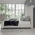 thumbnail image 3 of Merluxy Queen Bed Frame with 59.1" Sleigh Headboard,Velvet Upholstered,No Box Spring Needed,Cream, 3 of 10
