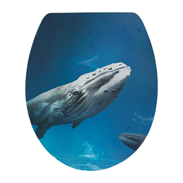 Pegatinas para inodoro, pegatinas para baño, impermeables, decoración para inodoro, pegatinas para inodoro Estilo B