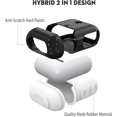 thumbnail image 3 of Housse Airpods, ORETech Hybride Résistant 2 en 1 Coque de Protection Complète Antichoc Pc Dur + Housse en Silicone Souple, 3 of 4