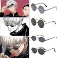 thumbnail image 1 of Gafas de Cosplay de Gojo Satoru de alta calidad, gafas Jujutsu Kaisen, gafas negras, accesorios para disfraces, accesorios de Anime, 1 of 1