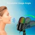thumbnail image 2 of Microphones,One-button Mute Real-time Pc Live Video Condenser Usb Mute Real-time With Stand Laptop With Mic Stand Real-time With Mic With One-button Mute Laptop Pc Live Video Conference Online Buzhi, 2 of 7