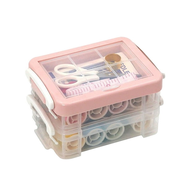 30 Pieces Sewing Kits Set Sewing Supplies Organizer, Thread Portable Sewing  Case Storage Sewing Box for Household Daily, Sewing Needs Mother 