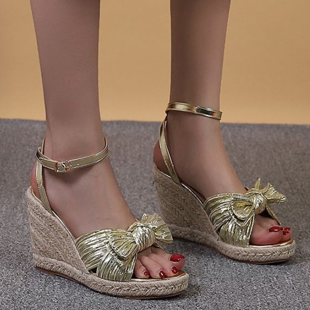 Aayomet Womens Wedge Sandals High Heels Shoes Summer Women Sandals Toe