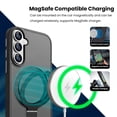 thumbnail image 5 of Entronix Magnetic Case for Galaxy S26, Frosted Matte Back with Kickstand Slim Fit Cover, Black, 5 of 6