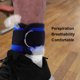 thumbnail image 5 of Correas de tobillo para entrenamiento de fuerza de piernas, soporte de peso, correa eléctrica, anillo de pie para Fitness (azul), 5 of 5