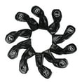 thumbnail image 2 of Juego de Fundas de hierro de golf de 10 piezas Cola Fundas para cabezas de hierros de golf, 2 of 8