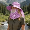 thumbnail image 2 of Kcolen Sun Hats For Men With Uv Protection Solar Sun Hat with Built-In Ventilation Fan and UPF 50+ Wide Brim for Outdoor Wide Brim Sun Hat, 2 of 5