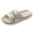 Khaki, variant on Unisex Cute Bear Slide for Womens Mens Bathroom Non Slip Shower Sandals Comfortable Soft Sole House Shoes Green Size 8