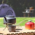 thumbnail image 3 of 0.8L Outdoor Aluminum Camping Teapot Kettle Coffee Pot Outdoor Kettle for Camping Hiking Backpacking, 3 of 5