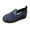 Dark Blue, variant on Family Gifts Women's Flats Shoes Ballet Flats Dress Shoes Women's Fashionable Casual And Winter All-Match Loafers Solid Color Round Toe Flat Thick Sole One-Foot Shoes Black 41