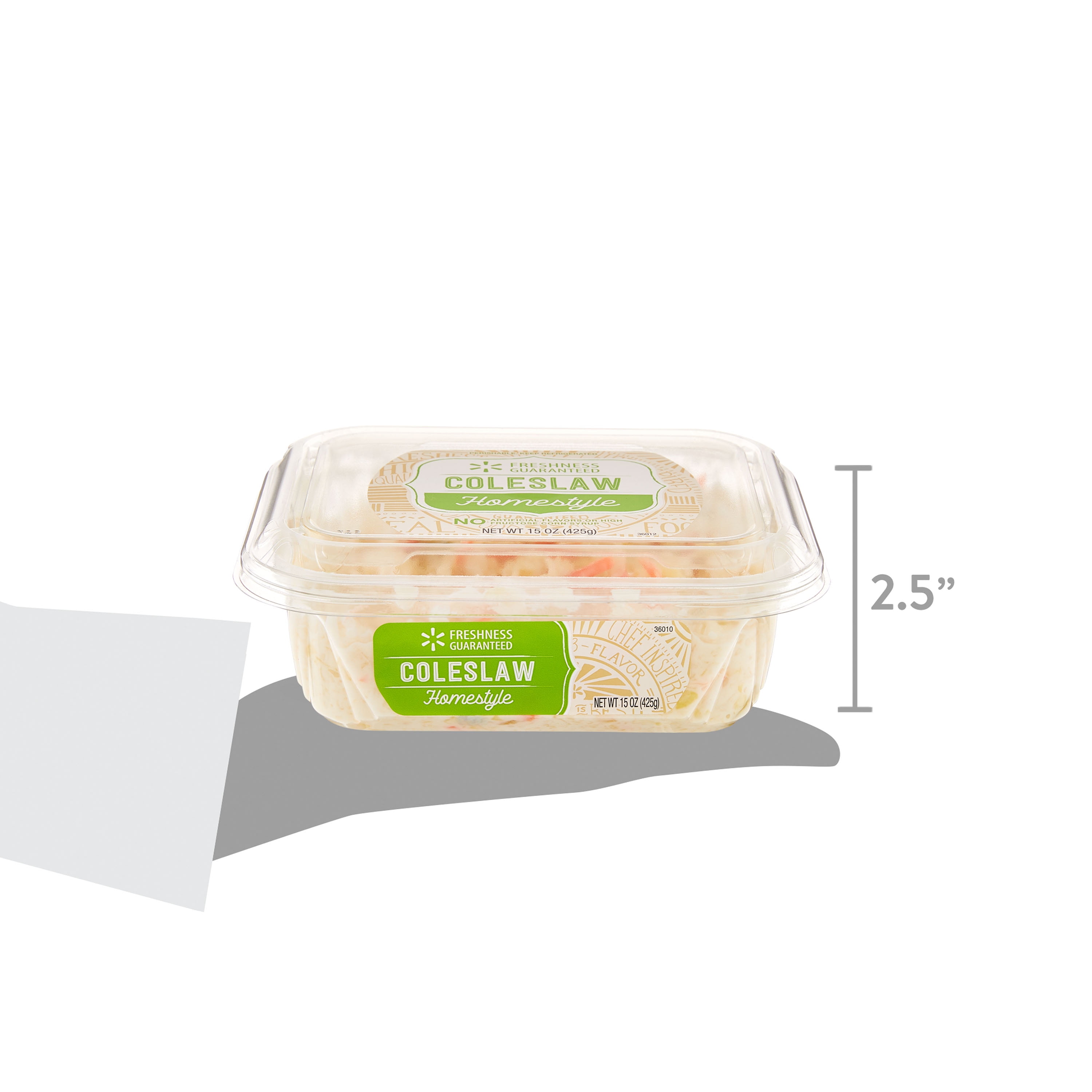 Freshness Guaranteed Homestyle Cole Slaw, 15 oz Small Tub (Refrigerated)