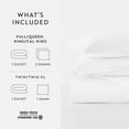 thumbnail image 3 of Ultra Soft & Breathable - Duvet Cover Set - Full/Queen White Bedding by Comfort Canopy, 3 of 11