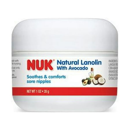 Nuk Natural Lanolin with Avocado, 1.0 OZ