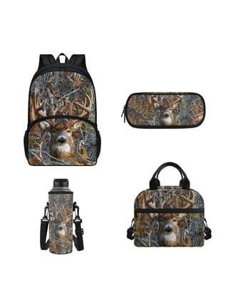 Grey & White Geometric Backpack W Matching Lunch Bag - Handbags, Bling &  More!
