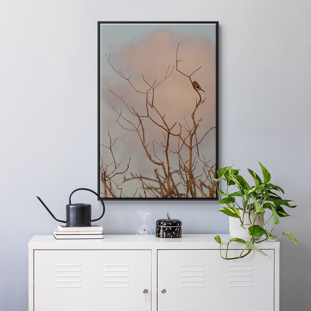 At Dawn Framed Premium Gallery Wrapped Canvas - Ready to Hang