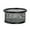 Black, variant on Wire Mesh Paperclip Holder Small Round Desk Organizer for Office Home Supplies 3.5x3.1x1.4 Inch