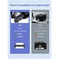 thumbnail image 6 of HPRT 610Pro Portable Thermal Printer - 300DPI Wireless Bluetooth Inkless Printer for Travel, Office, and Home, Supports US Letter & A4, 6 of 9
