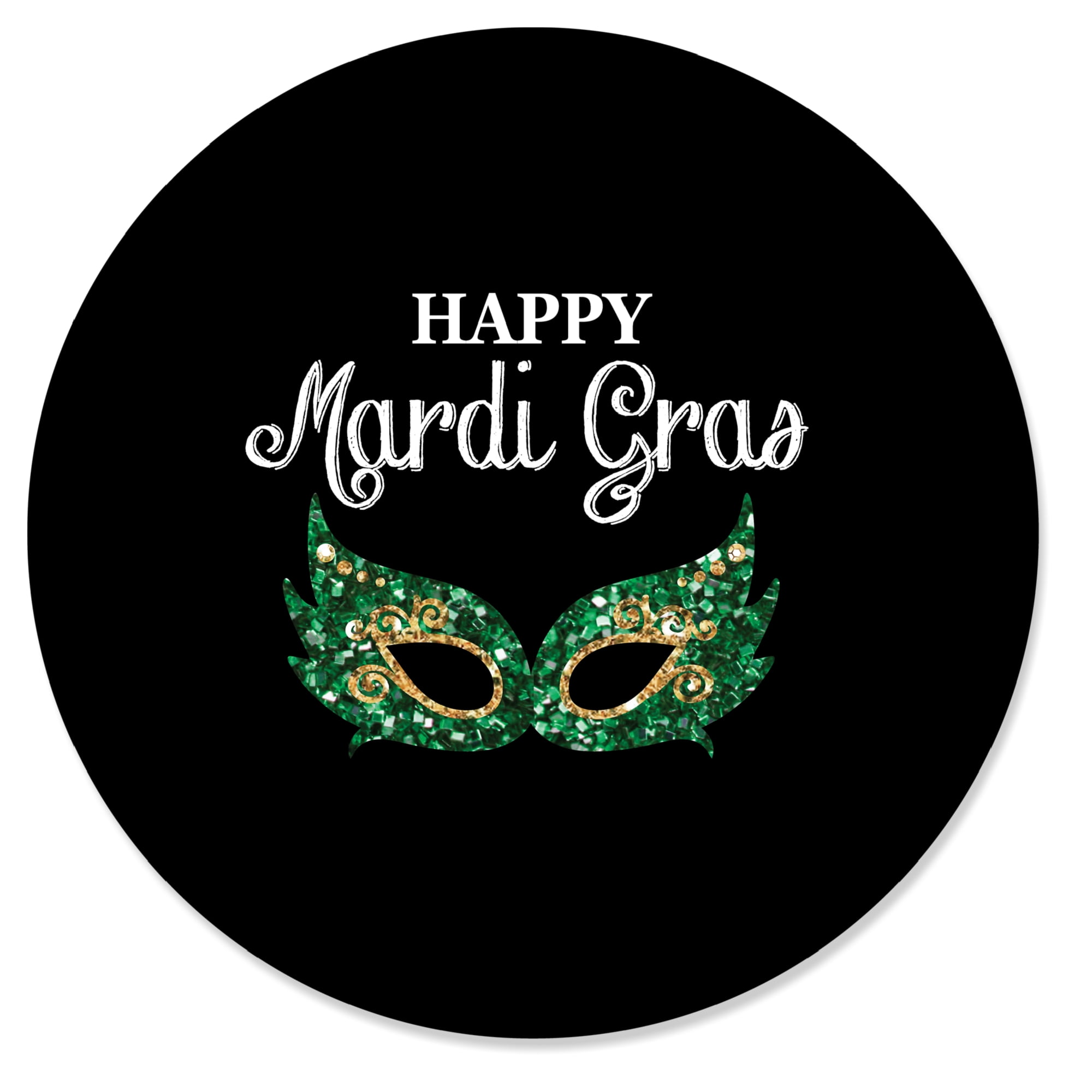 mardi gras sticker etsy